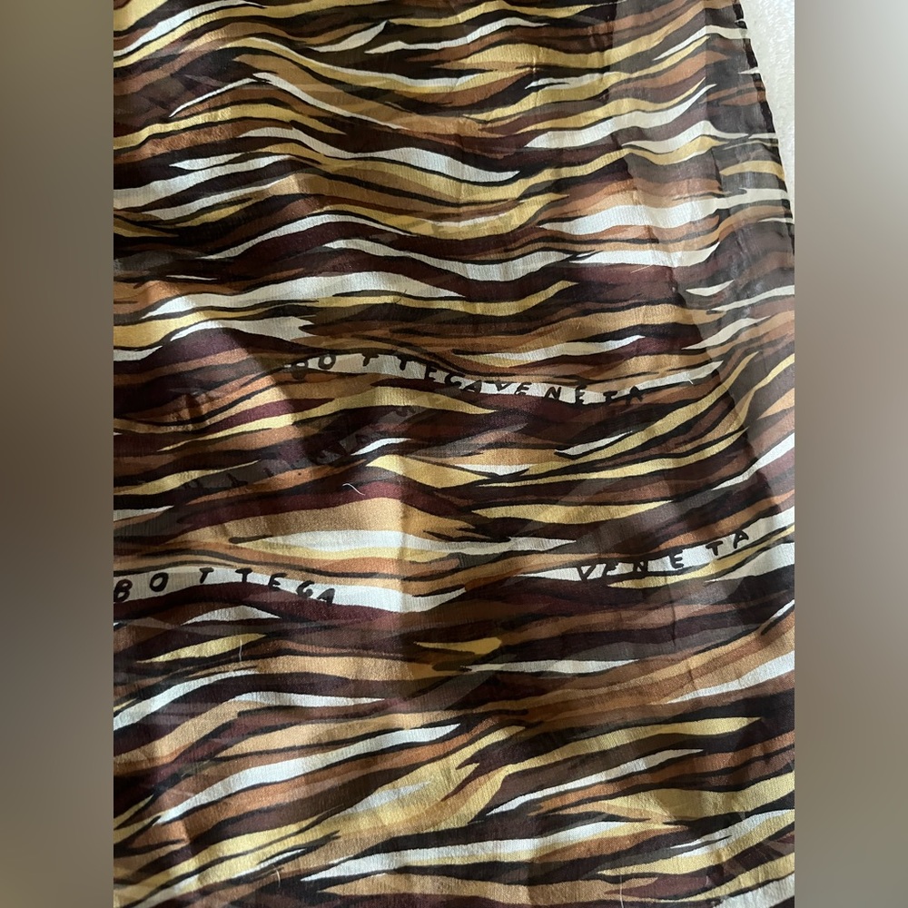Bottega Veneta Vintage Silk Scarf